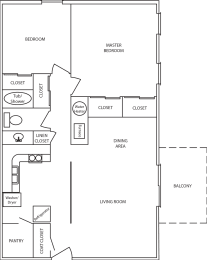  Floor Plan 2x1a