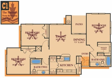  Floor Plan C1