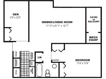  Floor Plan Oak