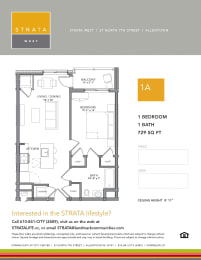  Floor Plan 1A