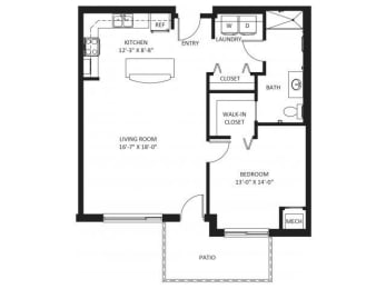  Floor Plan Banyan HC Accessible