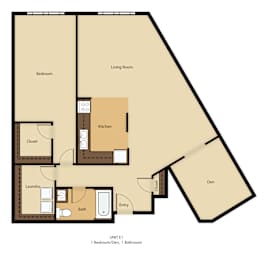  Floor Plan 1 Plus Den
