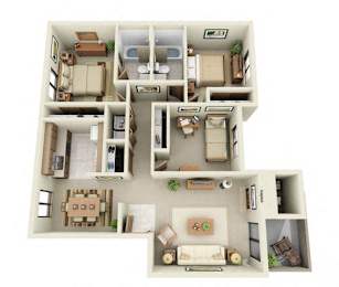 The Endeavor Three Bedroom Floor plan at Mariner's Glen in Port Orchard, WA