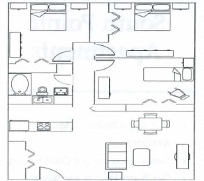 Floor Plan  Three Bedroom
