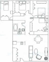 Floor Plan  Four Bedroom