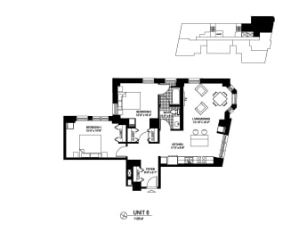  Floor Plan 06 Tier - 2 Bedroom
