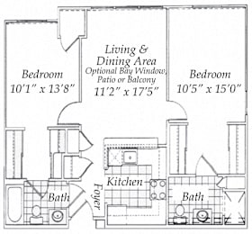 Lakeview at Victoria Park The Regency Floor Plan
