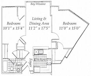 Lakeview at Victoria Park The Coronet Floor Plan