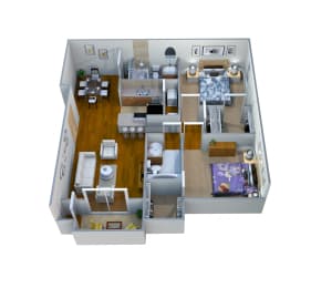 Maple Floor Plan at Southern Oaks, Texas, 76132