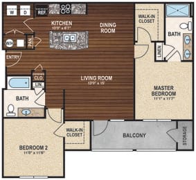  Floor Plan B2