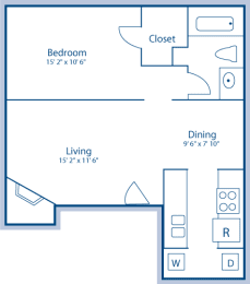 B Floorplan | Longspur Crossing | Austin TX