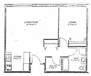  Floor Plan One Bedroom