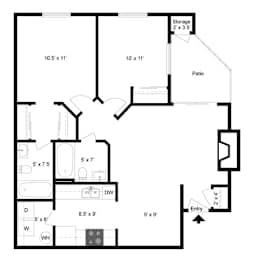 Floorplan with Measurements