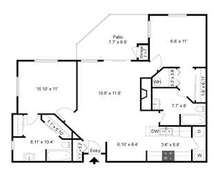 Floorplan with Measurements