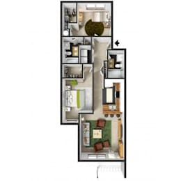 at Commons at Hawthorn Village Apartments, Oregon, 97124