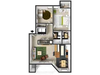 at Commons at Dawson Creek Apartments, Hillsboro, Oregon