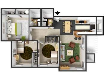 at Commons at Dawson Creek Apartments, Oregon