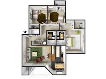 at Commons at Dawson Creek Apartments, Oregon, 97124