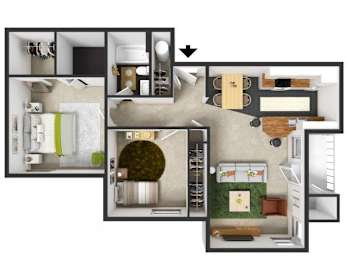 at Commons at Creekside Apartments, Hillsboro