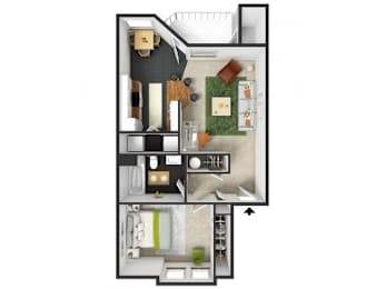 at Commons at Creekside Apartments, Oregon