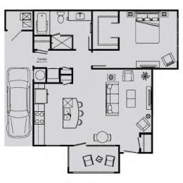  Floor Plan B1 (att gar)