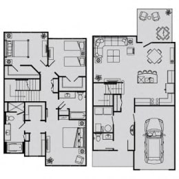  Floor Plan T1 (att gar)