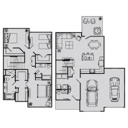  Floor Plan T2 (att gar)