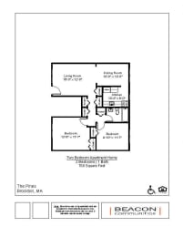 two bedroom affordable apartments