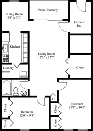 2 Bedroom 1 Bathroom In Mechanicsburg