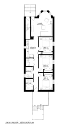 230 Willow 3 Bedroom Floor Plan