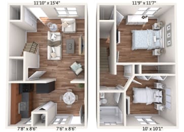 2 Bedroom