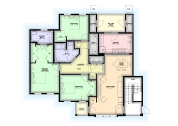  Floor Plan 3 Bedroom
