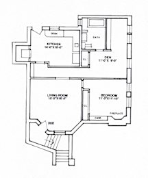  Floor Plan 1 BEDROOM - 1 BATHROOM