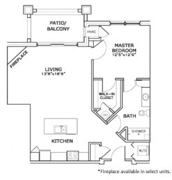 Floor Plan  A2 Floorplan at Paragon Place at Bishops Bay