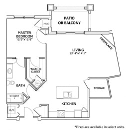 Floor Plan  A4 Floorplan at Paragon Place at Bishops Bay