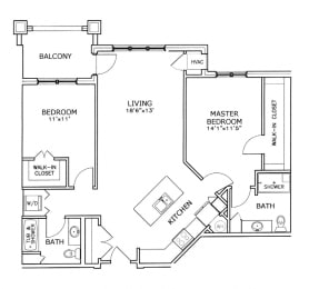 Floor Plan  E3 Floorplan at Paragon Place at Bishops Bay