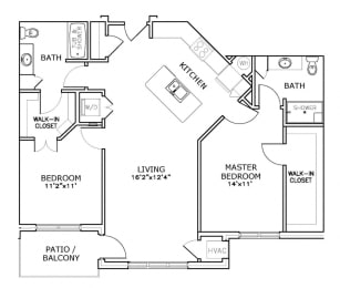 Floor Plan  E4 Floorplan at Paragon Place at Bishops Bay