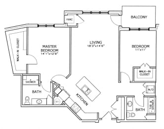 Floor Plan  E7 Floorplan at Paragon Place at Bishops Bay