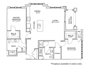 Floor Plan  E9 Floorplan at Paragon Place at Bishops Bay