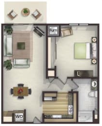 Floor Plan  Floor plan at Highlands at River Crossing Apartments , Winneconne, WI 54986