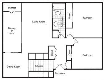 Richland, WA Maple Ridge 2 bedroom 1 bath