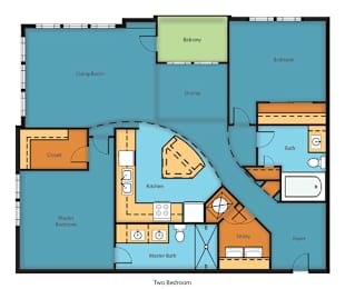  Floor Plan Brentwood-The Spring