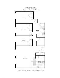  Floor Plan Three Bedroom