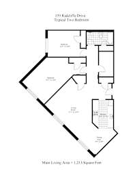  Floor Plan Two Bedroom