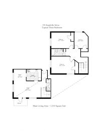  Floor Plan Three Bedroom Two Level