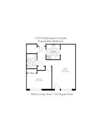  Floor Plan One Bedroom