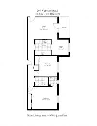 260 Wetmore Two Bedroom + Balcony A Image
