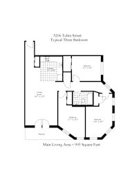  Floor Plan Three Bedroom