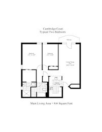 Cambridge Court Two Bedroom Two Bath Image