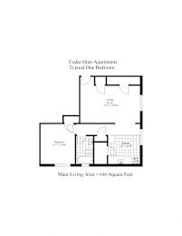 Cedar Glen One Bedroom A Image